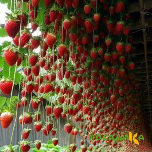 Клубника ампельная Анастасия купить по цене от 370р. в интернет-магазине «Посадика» с доставкой почтой в в Минеральные Водые и по всей России – [изображение №1].